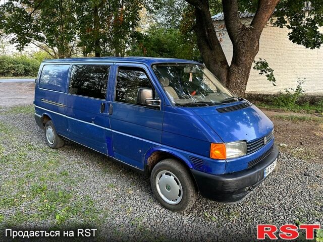 Синий Фольксваген Transporter, объемом двигателя 2.5 л и пробегом 0 тыс. км за 1900 $, фото 4 на Automoto.ua