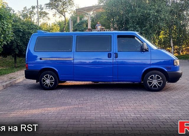 Синий Фольксваген Transporter, объемом двигателя 2.4 л и пробегом 336 тыс. км за 5750 $, фото 4 на Automoto.ua