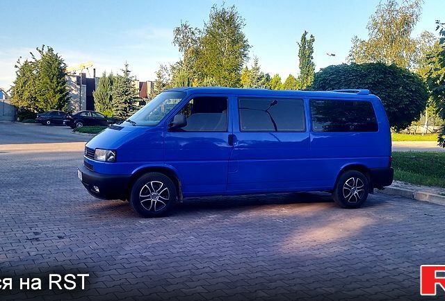 Синий Фольксваген Transporter, объемом двигателя 2.4 л и пробегом 336 тыс. км за 5750 $, фото 3 на Automoto.ua