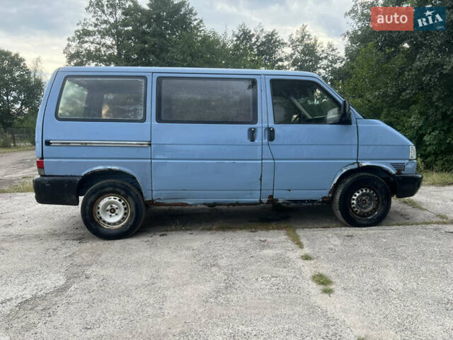 Синій Фольксваген Transporter, об'ємом двигуна 2.5 л та пробігом 360 тис. км за 2400 $, фото 4 на Automoto.ua