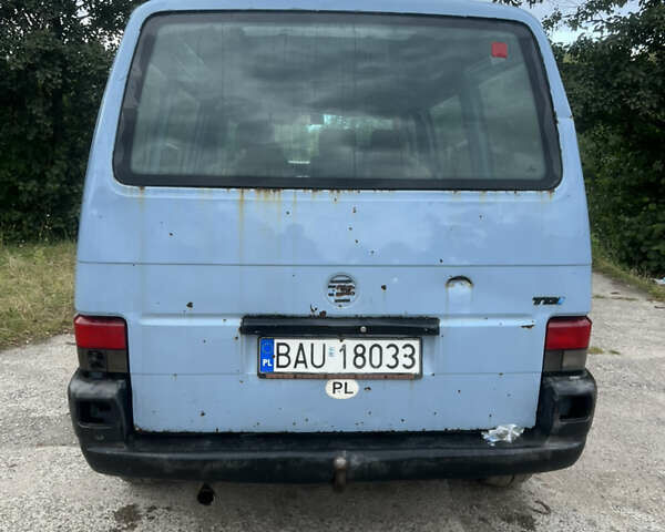 Синій Фольксваген Transporter, об'ємом двигуна 2.5 л та пробігом 360 тис. км за 2400 $, фото 3 на Automoto.ua