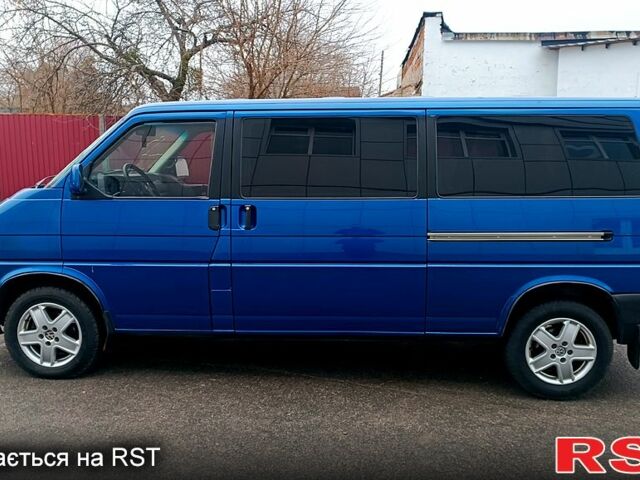 Синий Фольксваген Transporter, объемом двигателя 2.5 л и пробегом 441 тыс. км за 6700 $, фото 3 на Automoto.ua