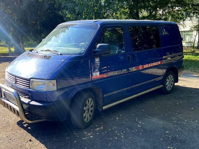Синий Фольксваген Transporter, объемом двигателя 2.5 л и пробегом 294 тыс. км за 5550 $, фото 2 на Automoto.ua