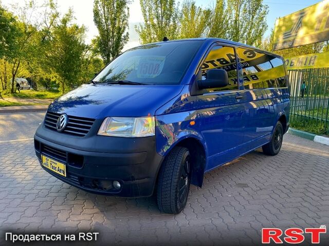Синий Фольксваген Transporter, объемом двигателя 2.5 л и пробегом 314 тыс. км за 6500 $, фото 2 на Automoto.ua