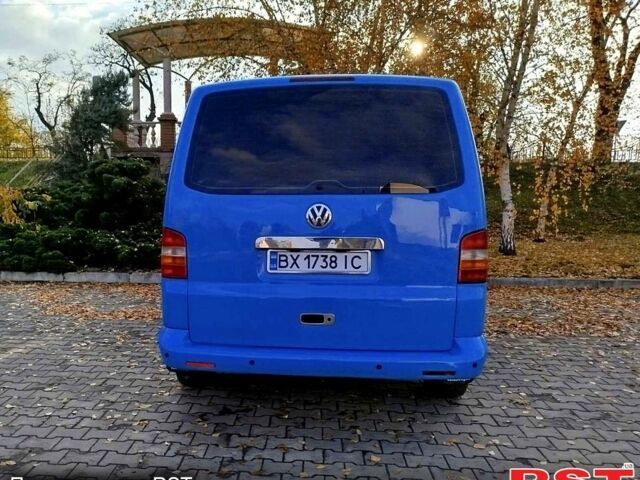 Синій Фольксваген Transporter, об'ємом двигуна 2.5 л та пробігом 263 тис. км за 9250 $, фото 4 на Automoto.ua