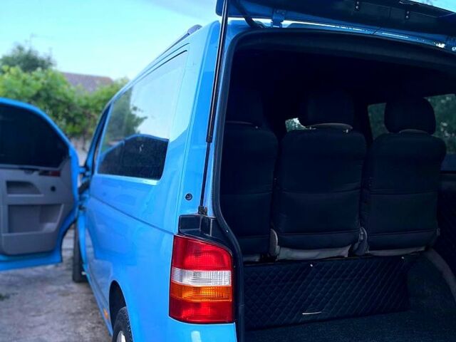 Синий Фольксваген Transporter, объемом двигателя 2.5 л и пробегом 182 тыс. км за 8000 $, фото 2 на Automoto.ua