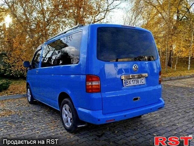 Синій Фольксваген Transporter, об'ємом двигуна 2.5 л та пробігом 263 тис. км за 9250 $, фото 5 на Automoto.ua
