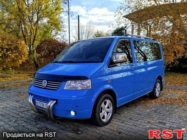 Синій Фольксваген Transporter, об'ємом двигуна 2.5 л та пробігом 263 тис. км за 9250 $, фото 7 на Automoto.ua