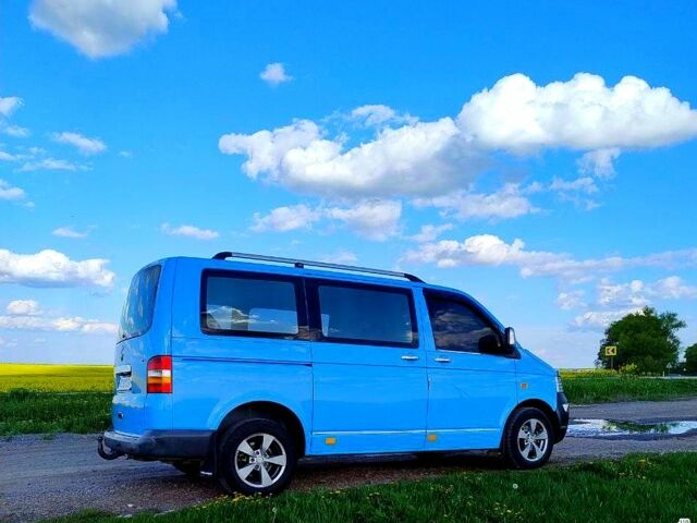 Синий Фольксваген Transporter, объемом двигателя 2.5 л и пробегом 182 тыс. км за 8000 $, фото 1 на Automoto.ua