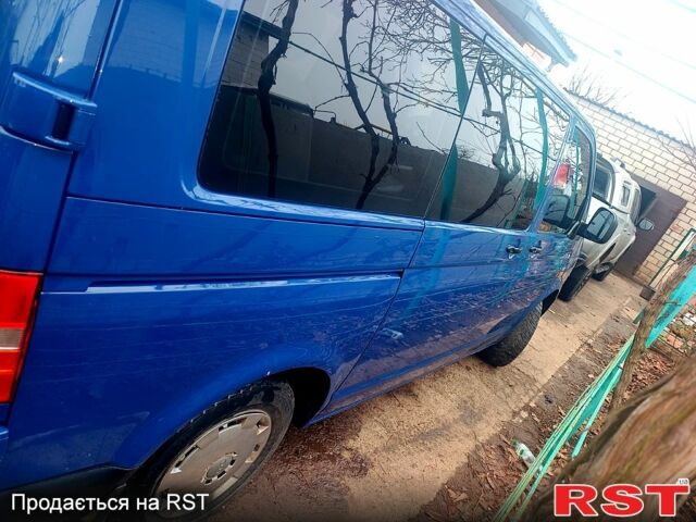 Синий Фольксваген Transporter, объемом двигателя 25 л и пробегом 270 тыс. км за 8500 $, фото 7 на Automoto.ua
