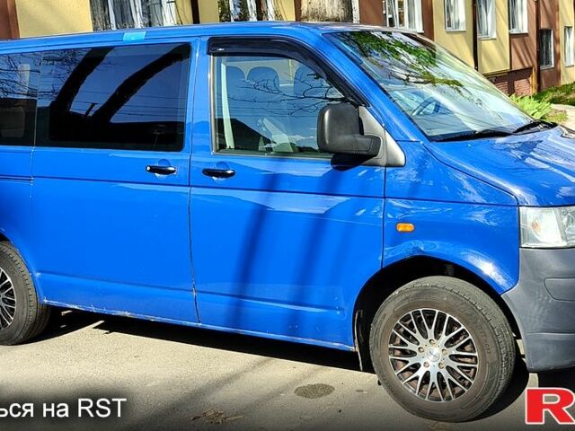 Синий Фольксваген Transporter, объемом двигателя 1.9 л и пробегом 410 тыс. км за 8000 $, фото 1 на Automoto.ua