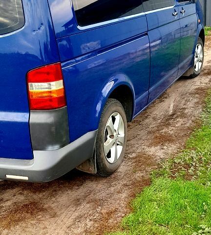 Синий Фольксваген Transporter, объемом двигателя 1.9 л и пробегом 362 тыс. км за 9000 $, фото 1 на Automoto.ua
