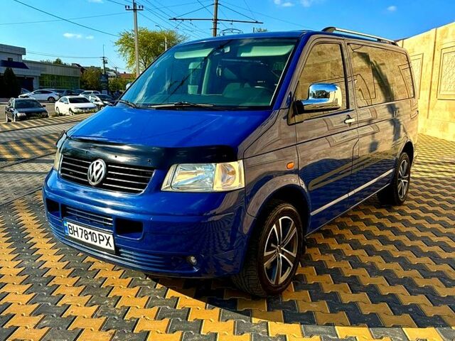 Синий Фольксваген Transporter, объемом двигателя 1.9 л и пробегом 326 тыс. км за 9500 $, фото 4 на Automoto.ua