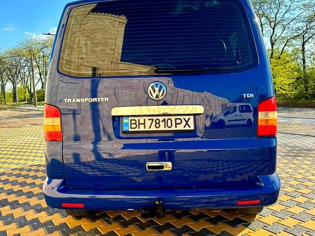 Синий Фольксваген Transporter, объемом двигателя 1.9 л и пробегом 326 тыс. км за 9500 $, фото 1 на Automoto.ua