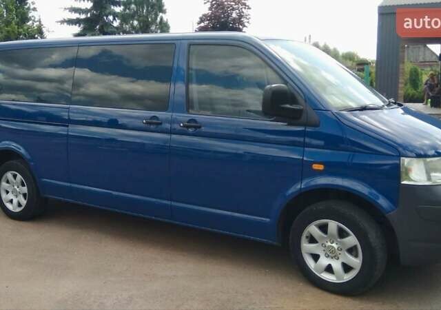 Синий Фольксваген Transporter, объемом двигателя 1.9 л и пробегом 203 тыс. км за 14000 $, фото 12 на Automoto.ua