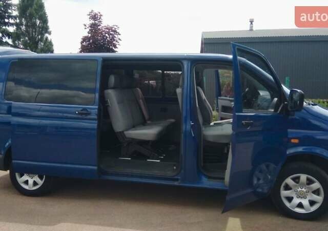 Синий Фольксваген Transporter, объемом двигателя 1.9 л и пробегом 203 тыс. км за 14000 $, фото 25 на Automoto.ua