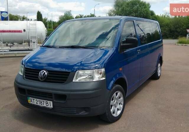 Синий Фольксваген Transporter, объемом двигателя 1.9 л и пробегом 203 тыс. км за 14000 $, фото 1 на Automoto.ua