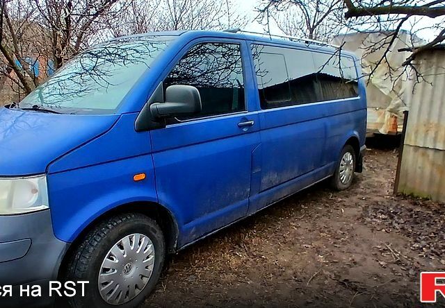 Синій Фольксваген Transporter, об'ємом двигуна 2 л та пробігом 650 тис. км за 7160 $, фото 1 на Automoto.ua