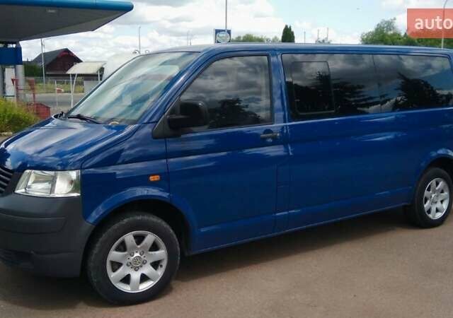 Синий Фольксваген Transporter, объемом двигателя 1.9 л и пробегом 203 тыс. км за 14000 $, фото 4 на Automoto.ua