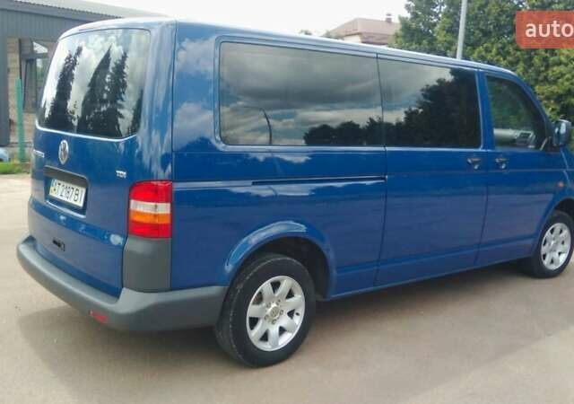 Синий Фольксваген Transporter, объемом двигателя 1.9 л и пробегом 203 тыс. км за 14000 $, фото 10 на Automoto.ua