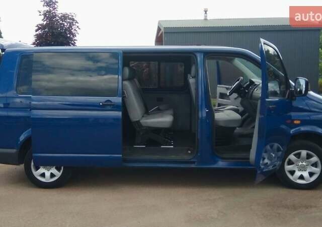 Синий Фольксваген Transporter, объемом двигателя 1.9 л и пробегом 203 тыс. км за 14000 $, фото 24 на Automoto.ua