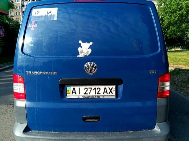 Синій Фольксваген Transporter, об'ємом двигуна 2 л та пробігом 345 тис. км за 9500 $, фото 6 на Automoto.ua