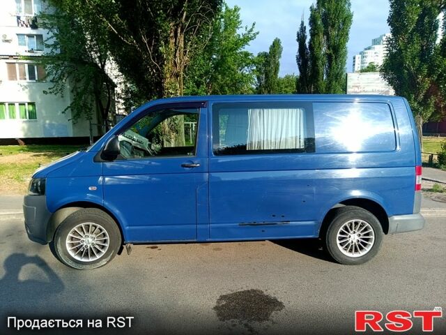 Синій Фольксваген Transporter, об'ємом двигуна 2 л та пробігом 345 тис. км за 9500 $, фото 5 на Automoto.ua