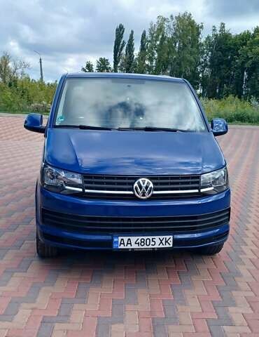 Синий Фольксваген Transporter, объемом двигателя 2 л и пробегом 211 тыс. км за 22000 $, фото 1 на Automoto.ua