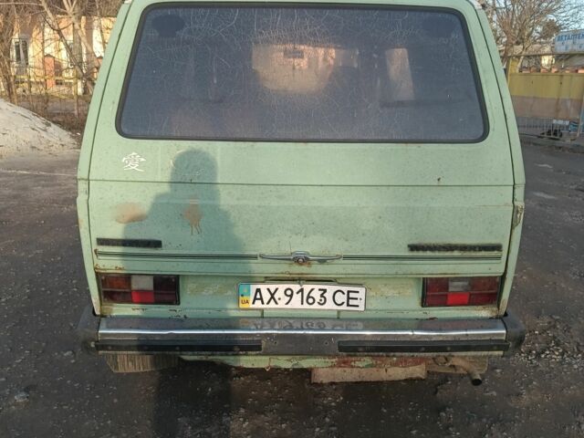 Зеленый Фольксваген Transporter, объемом двигателя 1.6 л и пробегом 500 тыс. км за 1200 $, фото 5 на Automoto.ua