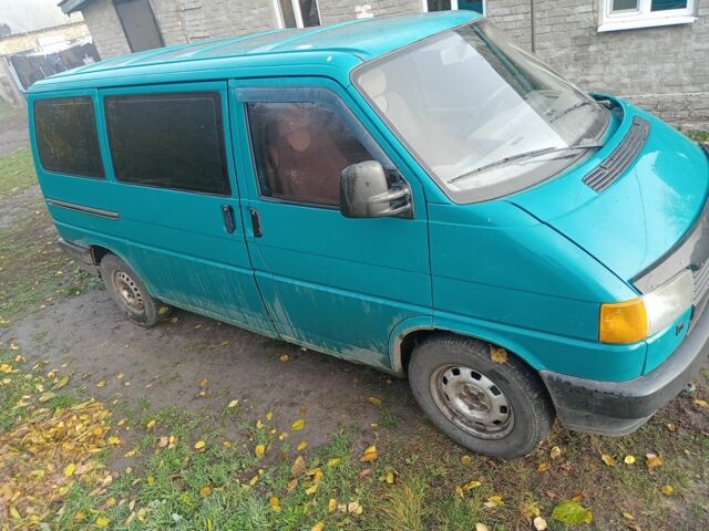 Зеленый Фольксваген Transporter, объемом двигателя 2 л и пробегом 526 тыс. км за 2650 $, фото 6 на Automoto.ua