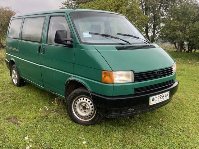 Зелений Фольксваген Transporter, об'ємом двигуна 2 л та пробігом 350 тис. км за 1550 $, фото 1 на Automoto.ua