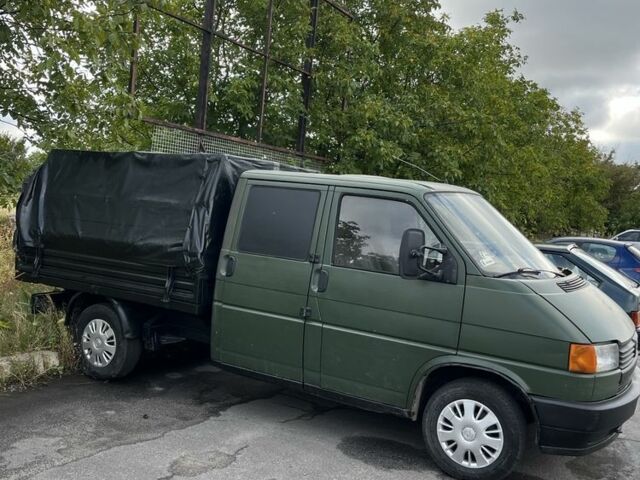Зеленый Фольксваген Transporter, объемом двигателя 2.4 л и пробегом 220 тыс. км за 2850 $, фото 2 на Automoto.ua