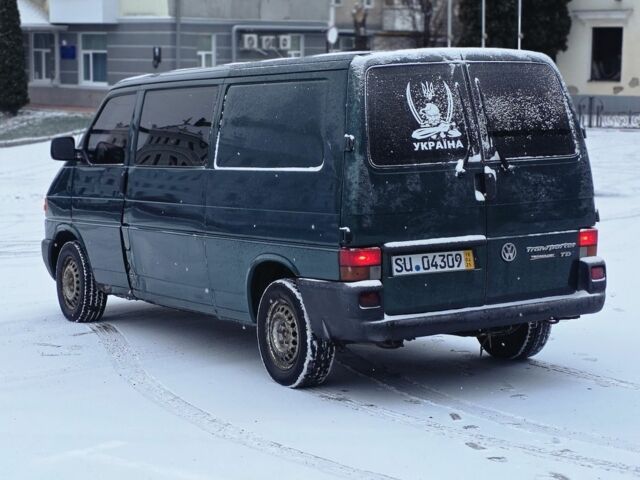 Зеленый Фольксваген Transporter, объемом двигателя 2.5 л и пробегом 340 тыс. км за 2750 $, фото 4 на Automoto.ua