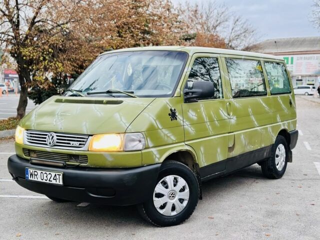 Зеленый Фольксваген Transporter, объемом двигателя 2.5 л и пробегом 290 тыс. км за 3903 $, фото 1 на Automoto.ua