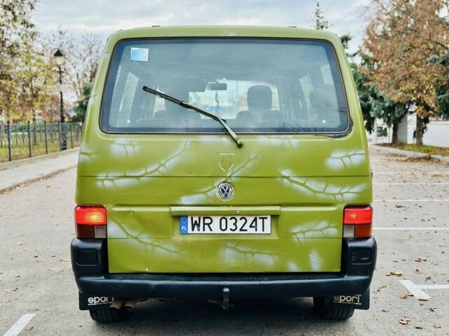 Зеленый Фольксваген Transporter, объемом двигателя 2.5 л и пробегом 290 тыс. км за 3903 $, фото 6 на Automoto.ua