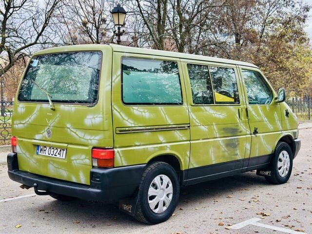 Зеленый Фольксваген Transporter, объемом двигателя 2.5 л и пробегом 290 тыс. км за 3903 $, фото 3 на Automoto.ua