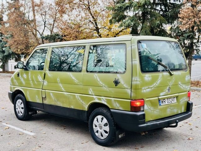 Зеленый Фольксваген Transporter, объемом двигателя 2.5 л и пробегом 290 тыс. км за 3903 $, фото 16 на Automoto.ua