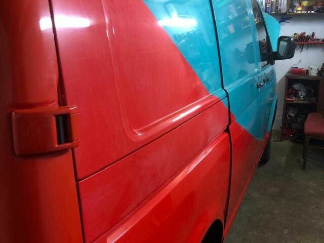 Зеленый Фольксваген Transporter, объемом двигателя 1.9 л и пробегом 310 тыс. км за 4500 $, фото 13 на Automoto.ua