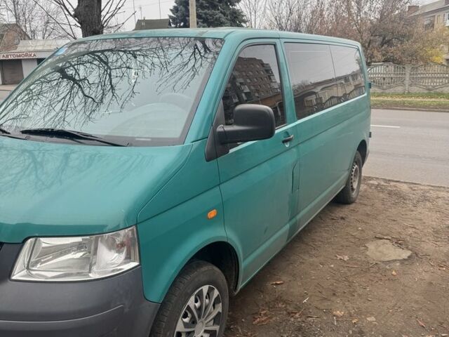 Зелений Фольксваген Transporter, об'ємом двигуна 1.9 л та пробігом 235 тис. км за 6000 $, фото 1 на Automoto.ua