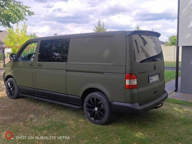 Зеленый Фольксваген Transporter, объемом двигателя 2 л и пробегом 220 тыс. км за 3500 $, фото 3 на Automoto.ua