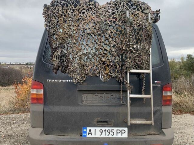 Зеленый Фольксваген Transporter, объемом двигателя 2.5 л и пробегом 380 тыс. км за 9500 $, фото 3 на Automoto.ua