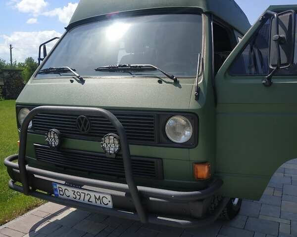 Зеленый Фольксваген Transporter, объемом двигателя 1.6 л и пробегом 220 тыс. км за 12900 $, фото 4 на Automoto.ua