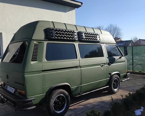 Зеленый Фольксваген Transporter, объемом двигателя 1.6 л и пробегом 220 тыс. км за 12900 $, фото 1 на Automoto.ua