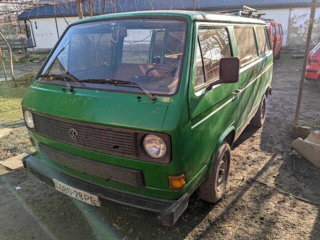 Зеленый Фольксваген Transporter, объемом двигателя 1.6 л и пробегом 400 тыс. км за 700 $, фото 1 на Automoto.ua