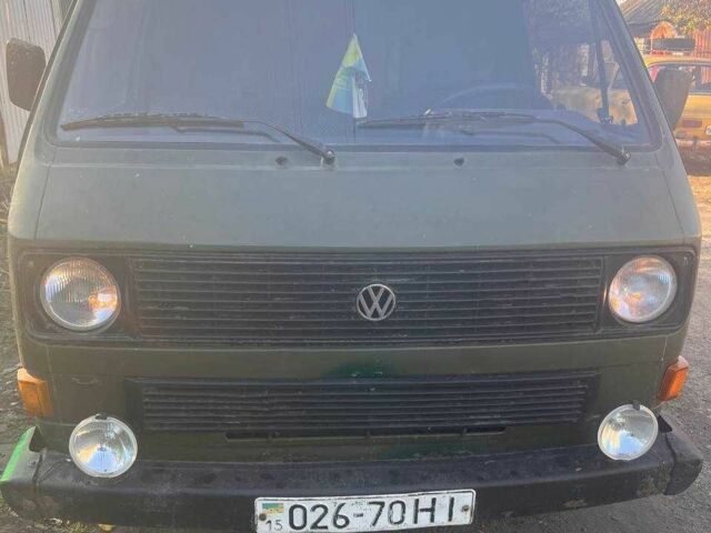 Зеленый Фольксваген Transporter, объемом двигателя 1.6 л и пробегом 426 тыс. км за 2600 $, фото 1 на Automoto.ua