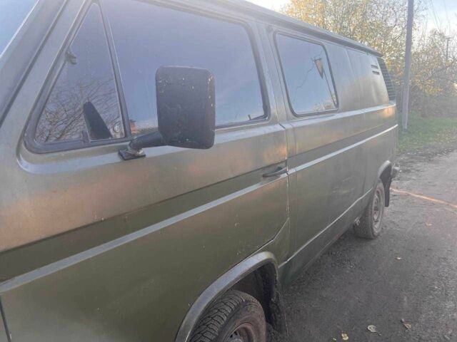 Зеленый Фольксваген Transporter, объемом двигателя 1.6 л и пробегом 426 тыс. км за 2600 $, фото 4 на Automoto.ua