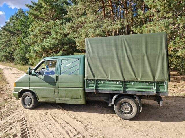 Зеленый Фольксваген Transporter, объемом двигателя 1.9 л и пробегом 331 тыс. км за 3200 $, фото 7 на Automoto.ua