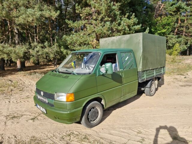 Зеленый Фольксваген Transporter, объемом двигателя 1.9 л и пробегом 331 тыс. км за 3200 $, фото 8 на Automoto.ua