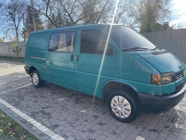 Зеленый Фольксваген Transporter, объемом двигателя 1.9 л и пробегом 398 тыс. км за 2700 $, фото 3 на Automoto.ua