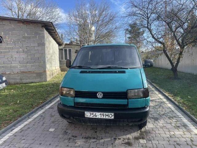 Зеленый Фольксваген Transporter, объемом двигателя 1.9 л и пробегом 398 тыс. км за 2700 $, фото 2 на Automoto.ua